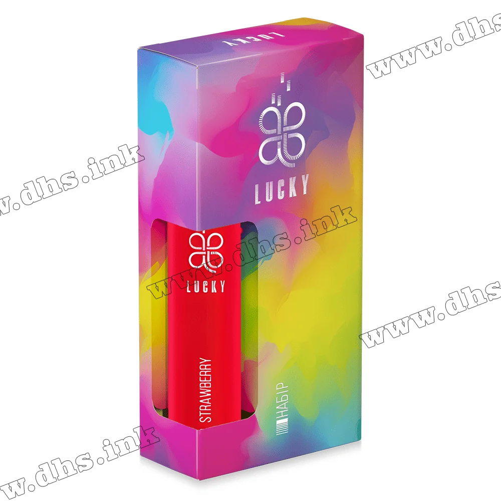 Набор для самозамеса Lucky Salt 30 мл (65 мг) - Strawberry (Клубника)